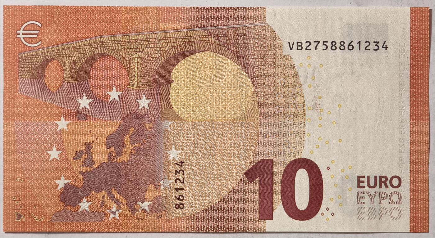 紫瑗钱币——第363期拍卖——纸币场 欧元 西班牙 2014年 圣天使桥 10欧元 UNC