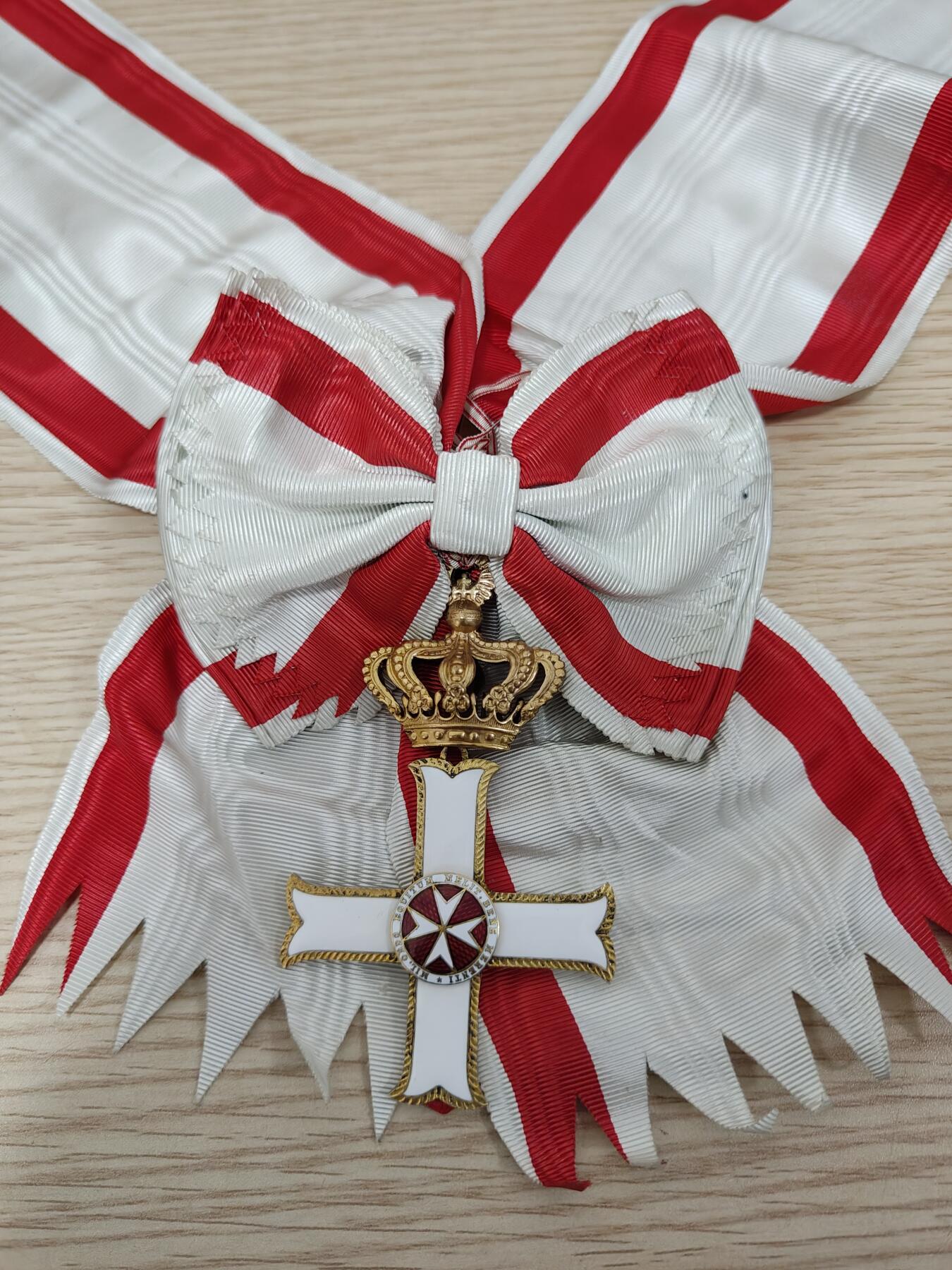 全场0元起拍 第165期 咸鱼国勋章拍卖专场 6月16日（周日）下午6：00开始 大绶大十字级马耳他骑士团勋章稀少早期熱琺瑯