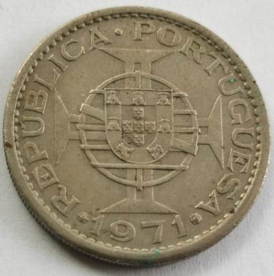 外国散币20240612场次（中拍皆有赠品），每周两拍，可寄存 - 葡属莫桑比克1971年5埃斯库多