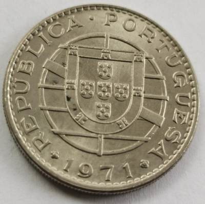 外国散币20240612场次（中拍皆有赠品），每周两拍，可寄存 - 葡属莫桑比克1971年20埃斯库多