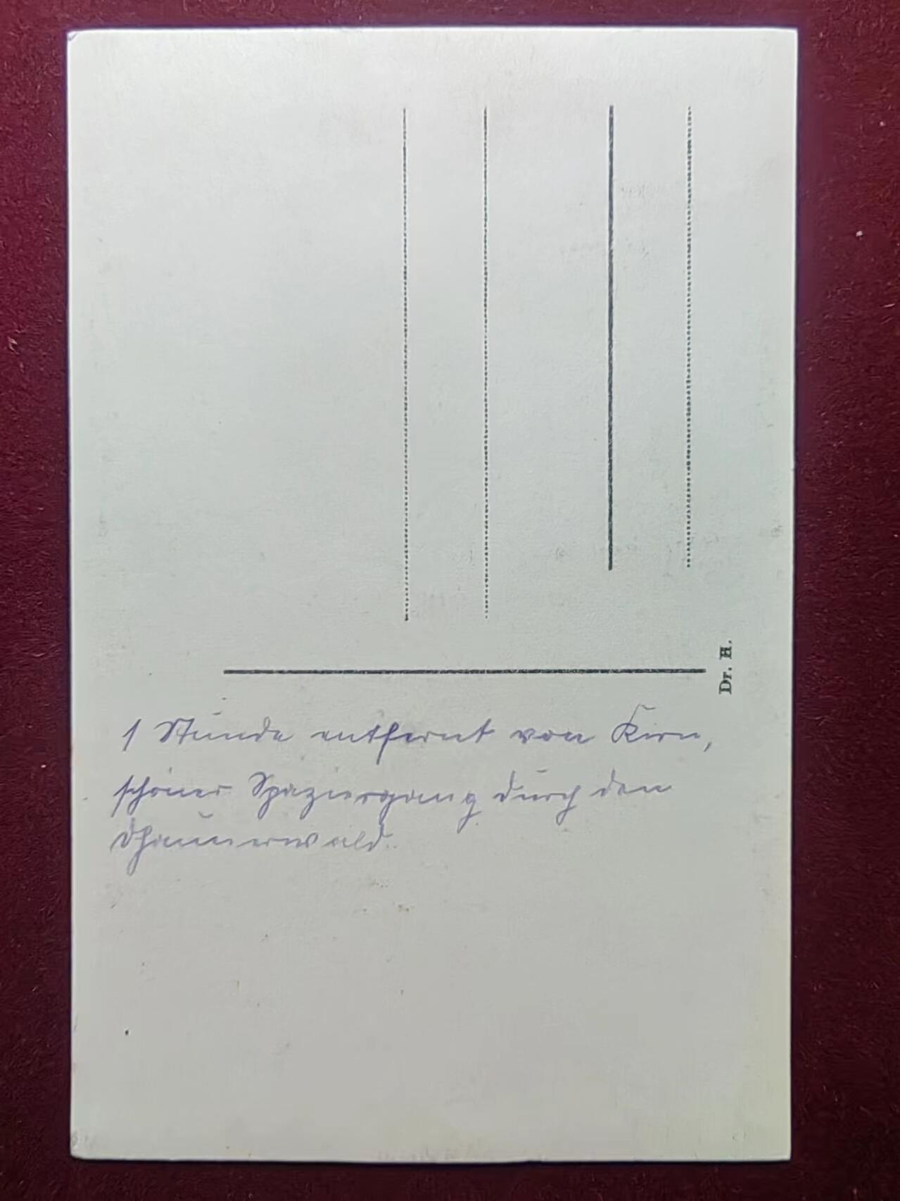 联合阁邮币社™ ——“古典明信片专场” 城堡下的老人