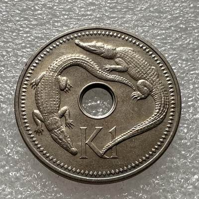 🌹外币初藏🌹🐯第36场 每周二四六晚8️⃣点 - 巴布亚新几内亚1975年一基纳