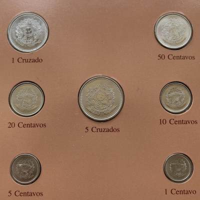 2024龙年第15场钱币拍卖 - 巴西-世界各国UNC硬币套币富兰克林包装