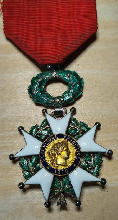 很好的小小拍卖第十期 - 法国三共骑士级荣誉军团勋章