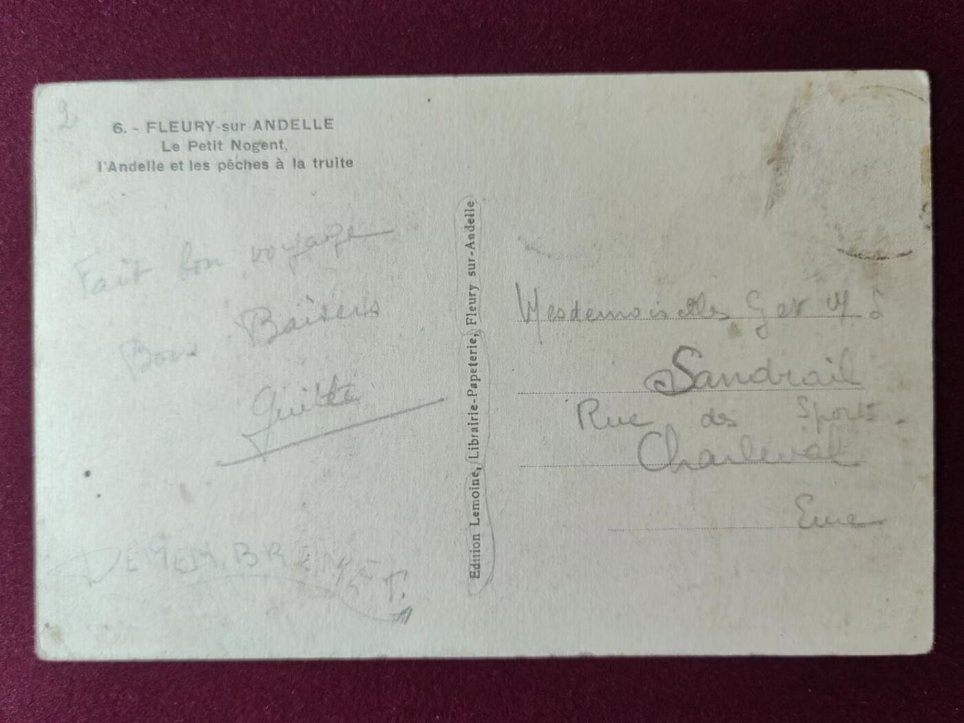 联合阁邮币社™ ——“古典明信片专场” 安静的湖