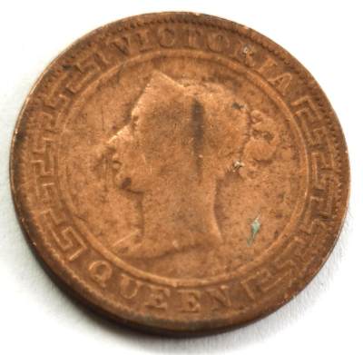 外国散币20240612场次（中拍皆有赠品），每周两拍，可寄存 - 锡兰首年版维多利亚1870年壹分