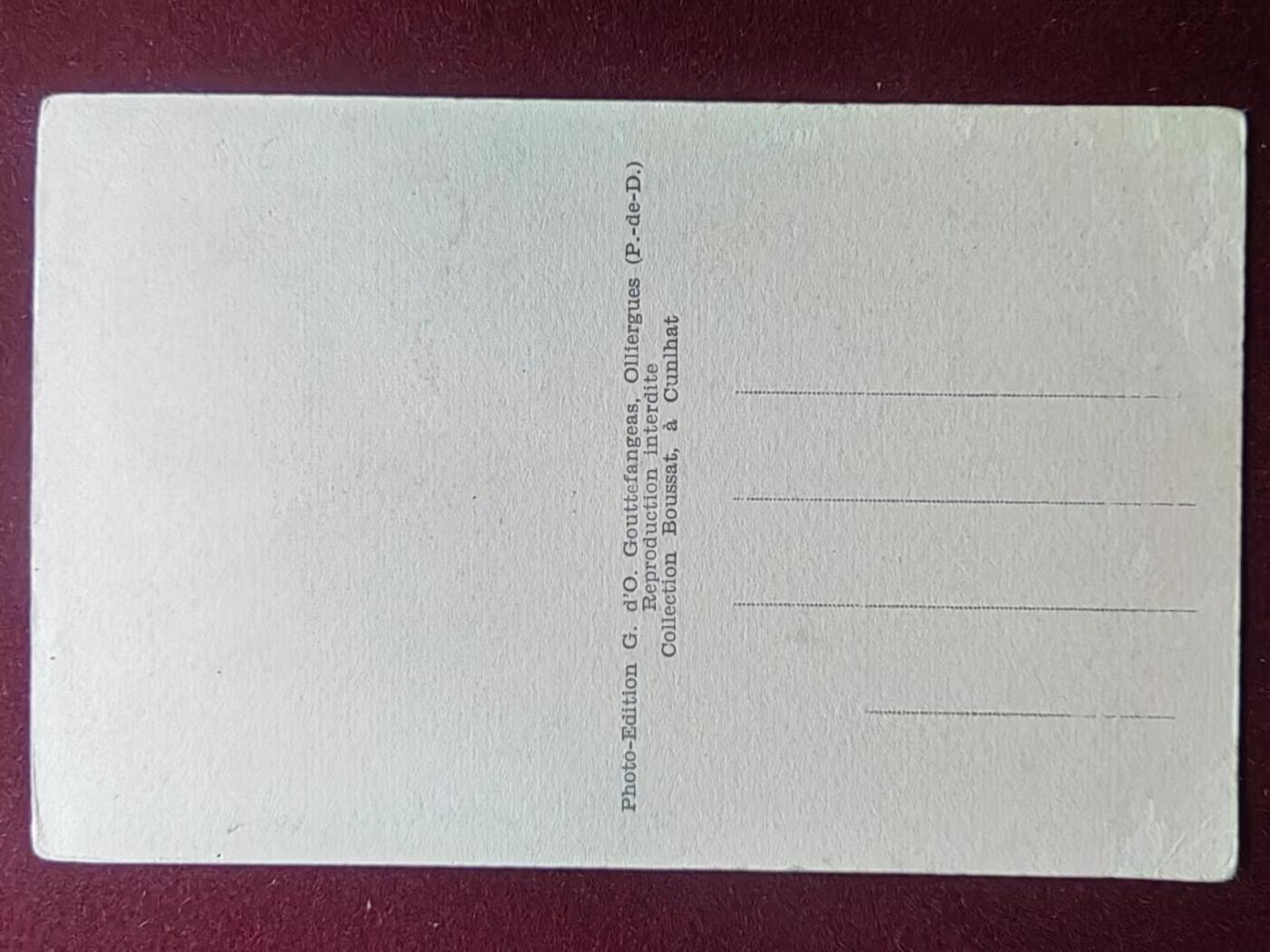 联合阁邮币社™ ——“古典明信片专场” 在山顶上