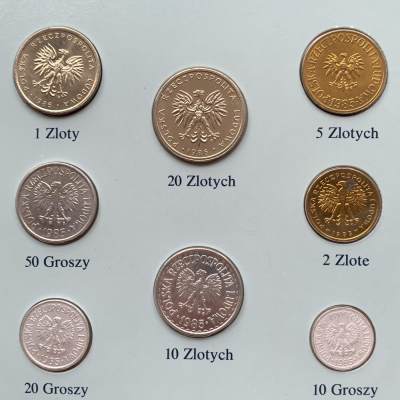 2024龙年第15场钱币拍卖 - 波兰-世界各国UNC硬币套币富兰克林包装