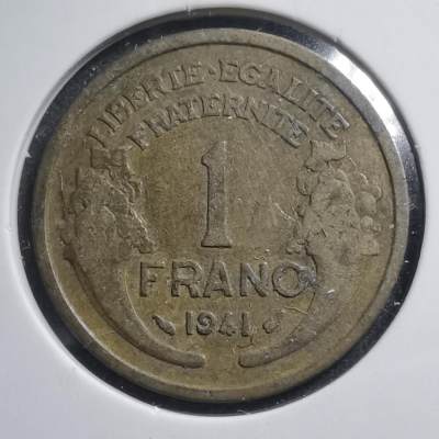 沼泽如烟--第381场 - 法国1941年1法郎