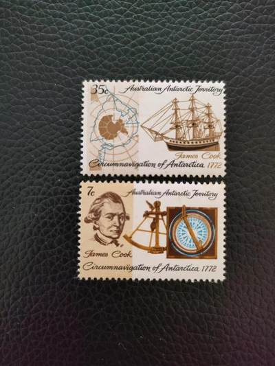 （30）澳属南极邮票1972年 2全新 - （30）澳属南极邮票1972年 2全新