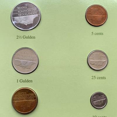 2024龙年第15场钱币拍卖 - 荷兰-世界各国UNC硬币套币富兰克林包装