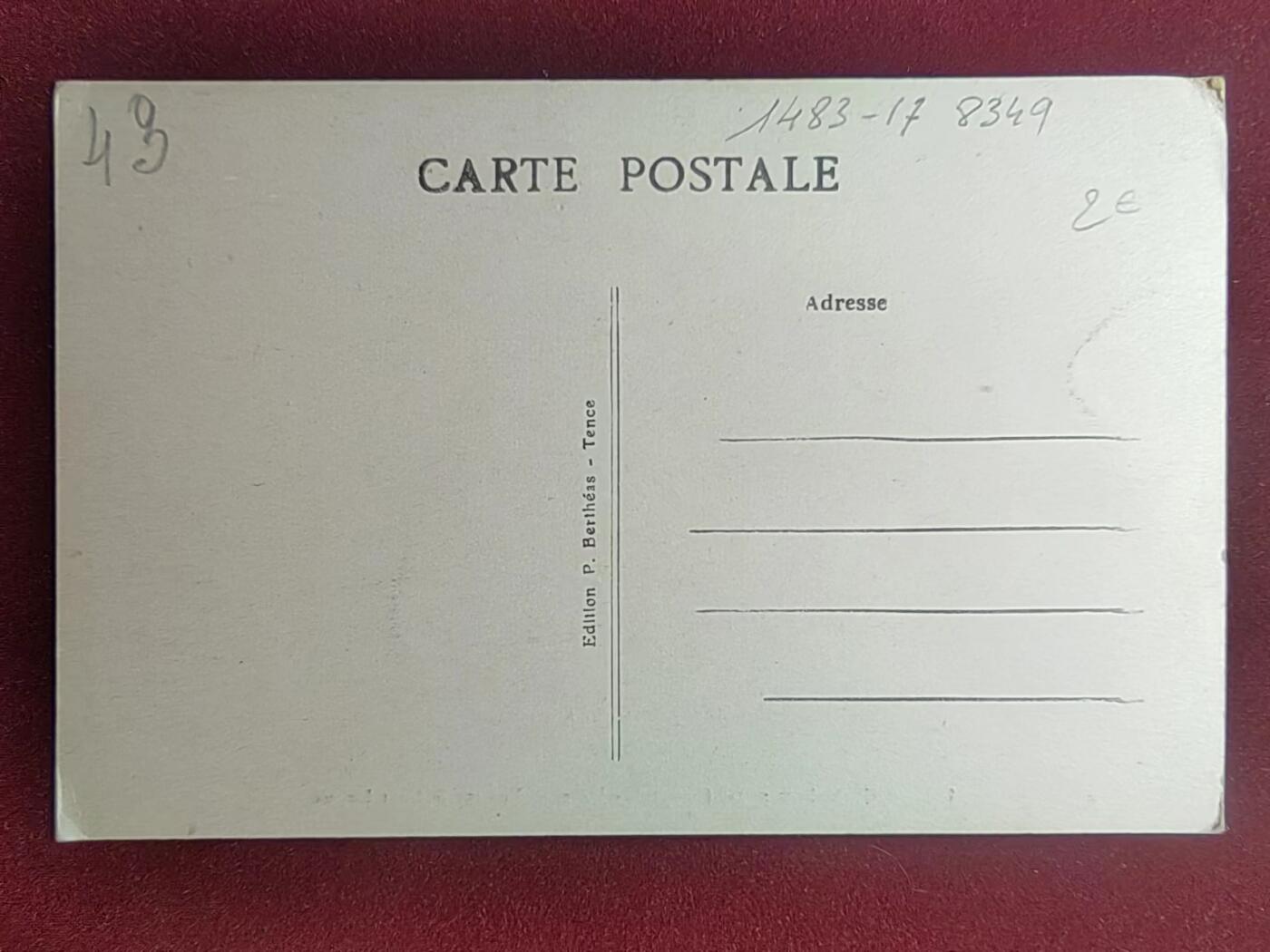 联合阁邮币社™ ——“古典明信片专场” 利涅河畔勒尚本（卢瓦尔河畔）