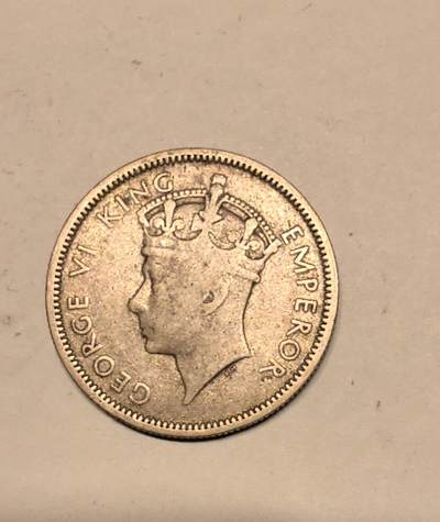 1937年英属南罗德西亚银币1先令 - 1937年英属南罗德西亚银币1先令
