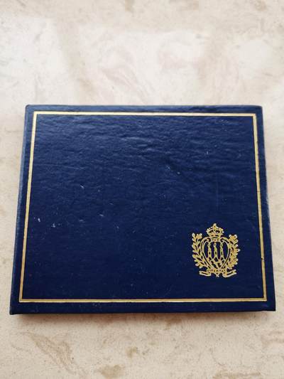 道一币馆币章第七十四场 - 原盒证 圣马力诺1978年大文豪托尔斯泰诞辰150周年1000里拉银币