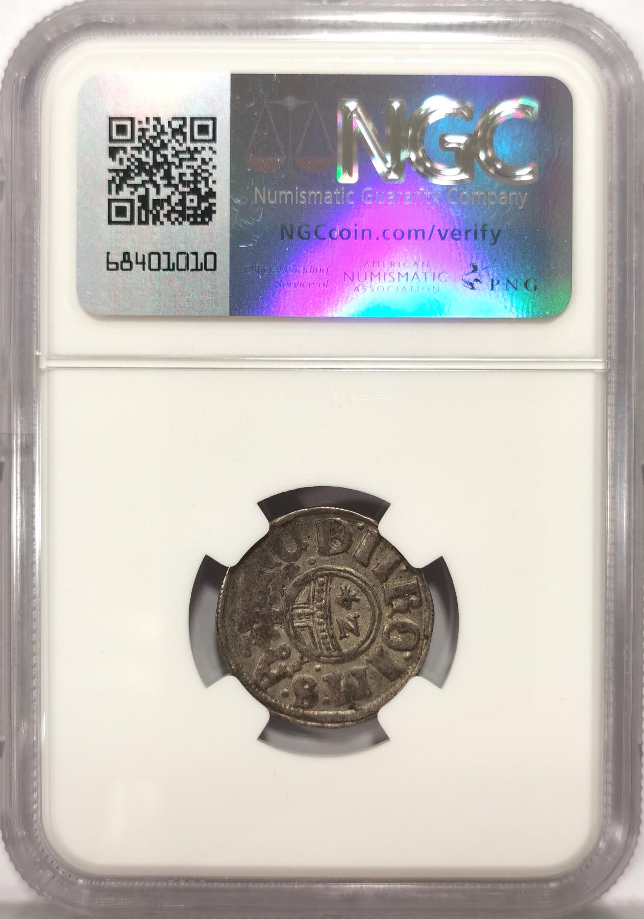 【麦稀奇世界钱币展】博洋堂“流萤染夏”六月精品专场暨第081期（全场包邮） NGC AU53 冠军分！德国帕德博恩1612年1/24泰勒银币