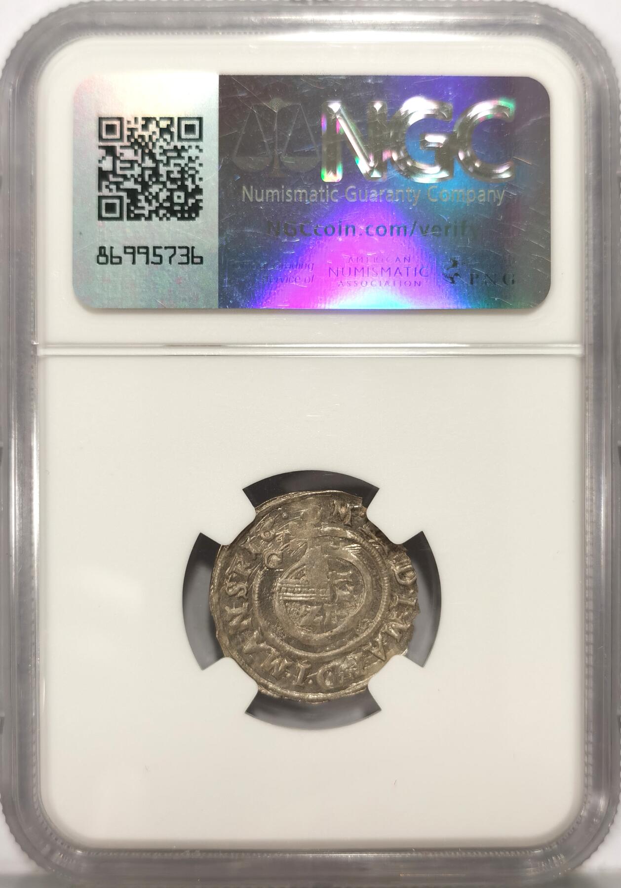 【麦稀奇世界钱币展】博洋堂“流萤染夏”六月精品专场暨第081期（全场包邮） NGC MS63 德国曼斯费尔德-博恩施泰特16XX年1/21泰勒银币