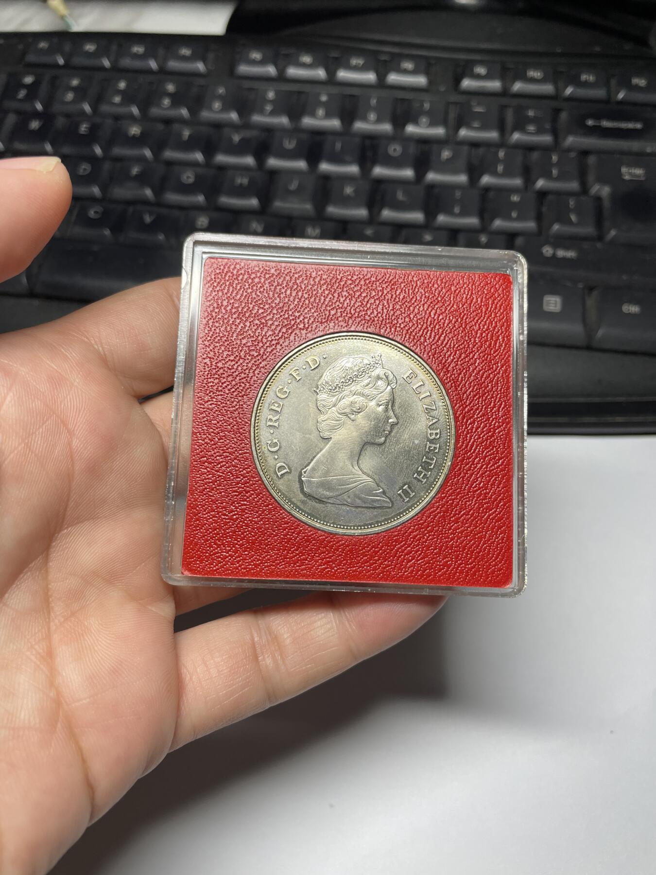 2024年集古藏今外币拍卖第九期-第1场—（总第81拍） 1981年英国克朗纪念币