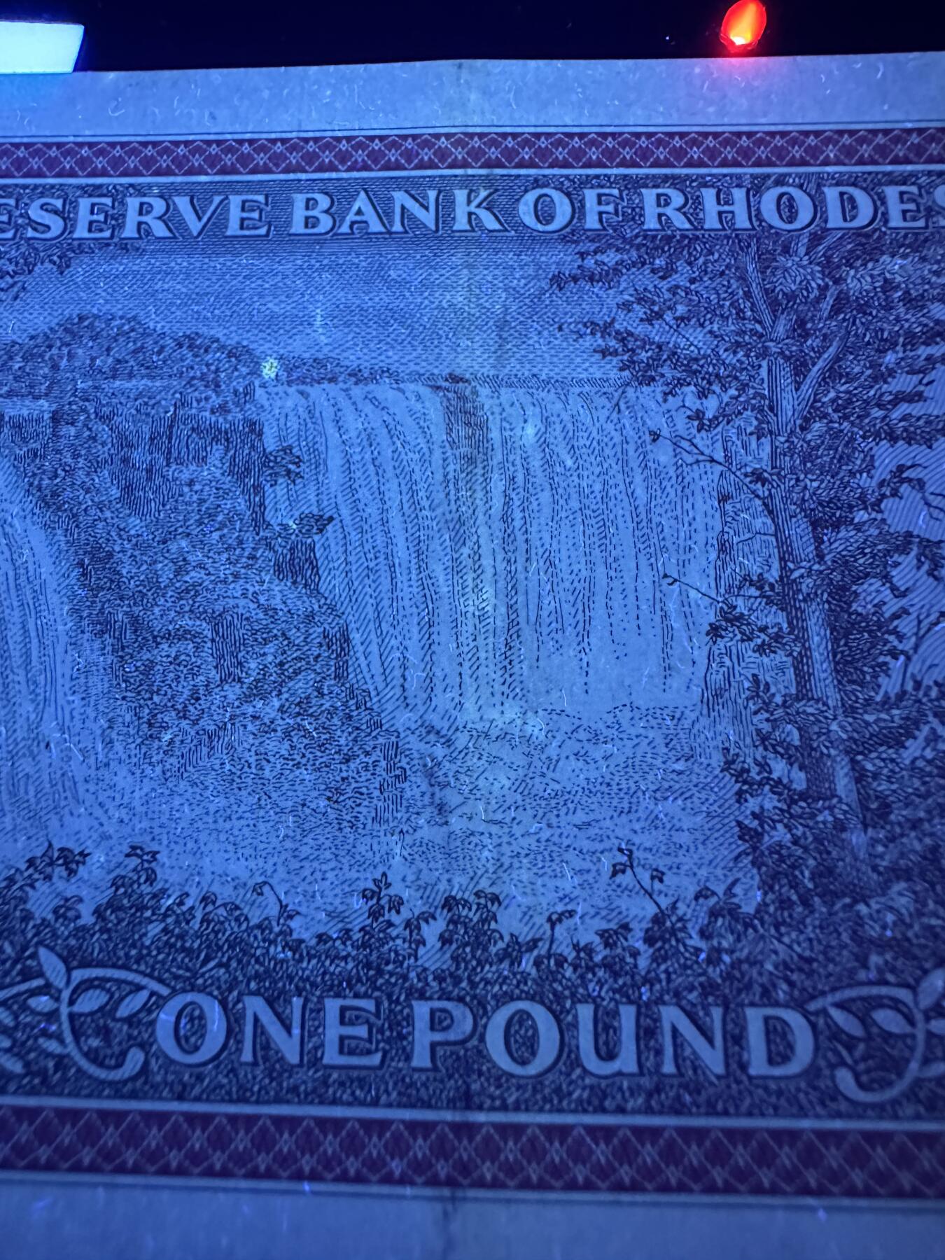 《外钞收藏家》第三百七十九期（连拍第一场） 1968年罗得西亚1镑 AU品相 精美小女王钞