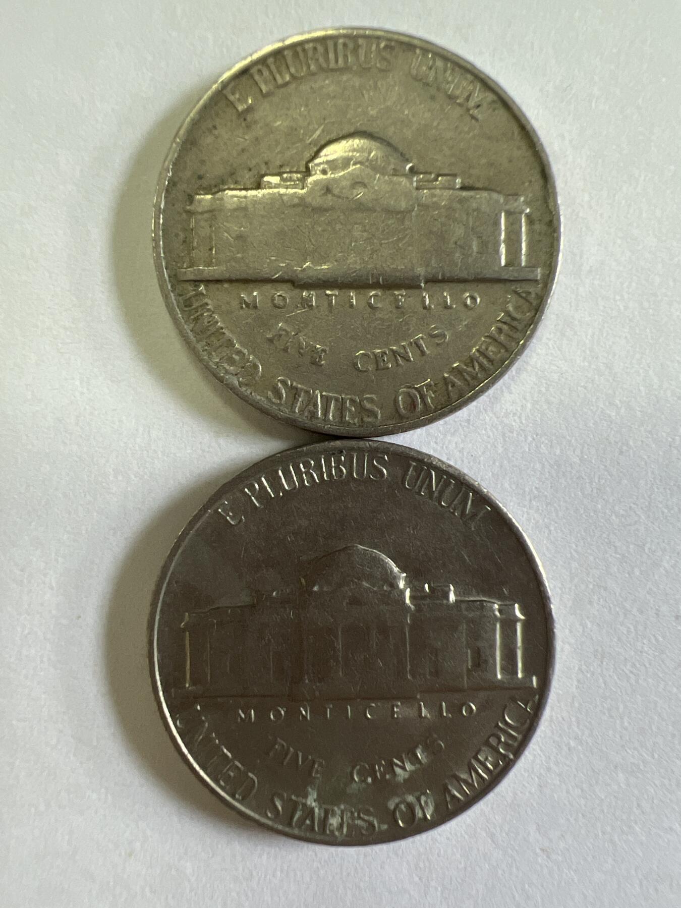 第627期 硬币专场 （无押金，捡漏，全场50包邮，偏远地区除外，接收代拍业务） 美五分两枚