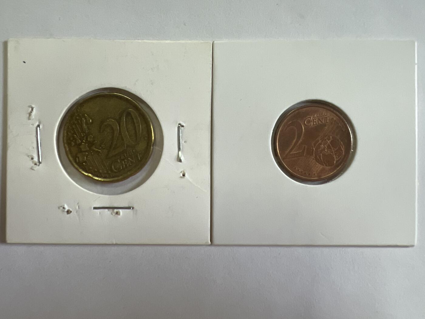 第627期 硬币专场 （无押金，捡漏，全场50包邮，偏远地区除外，接收代拍业务） 西班牙两枚