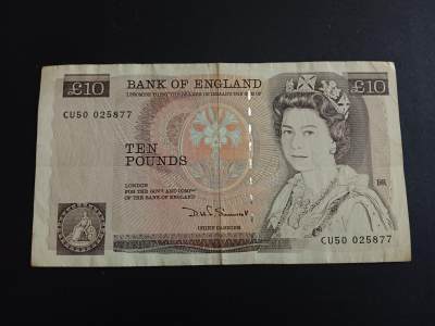 博彦收藏6月19日钱币专场 - 英国D系列10英镑 流通好品