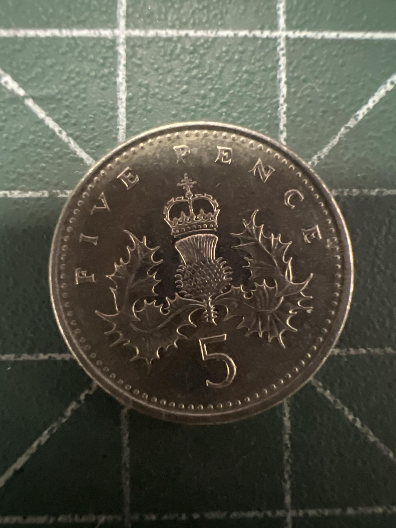 第626期 硬币专场 （无押金，捡漏，全场50包邮，偏远地区除外，接收代拍业务） 英国5便士