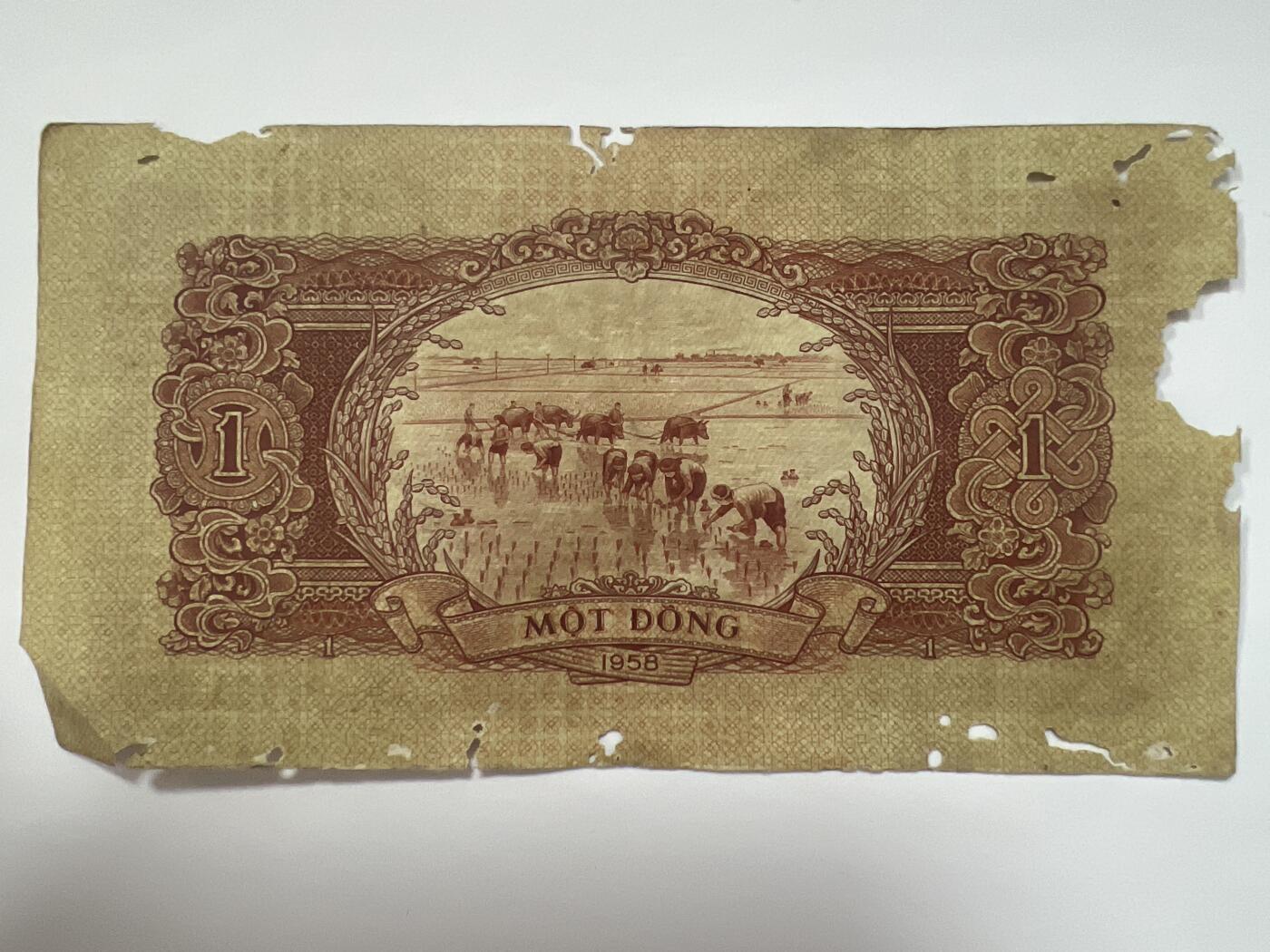 第793期  纸币专场 （无押金，捡漏，全场50包邮，偏远地区除外，接收代拍业务，本店十天发一次货） 越南1盾