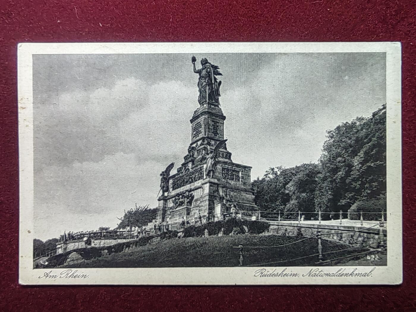 联合阁邮币社™ ——“古典明信片专场” 英雄纪念碑（实寄）