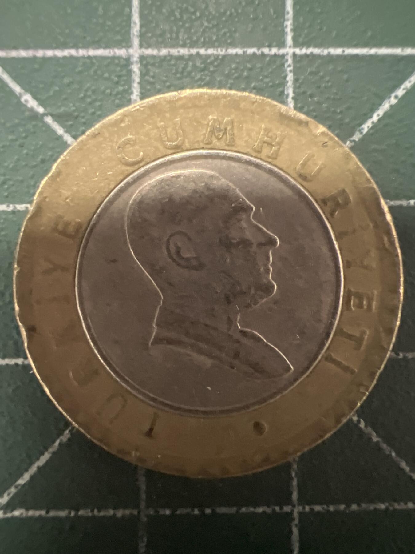 第626期 硬币专场 （无押金，捡漏，全场50包邮，偏远地区除外，接收代拍业务） 土耳其50先令 双色币