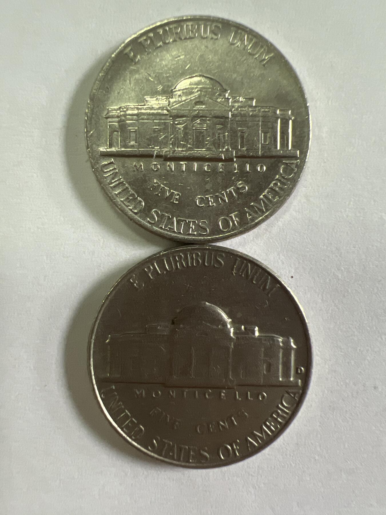 第628期 硬币专场 （无押金，捡漏，全场50包邮，偏远地区除外，接收代拍业务） 美五分两枚