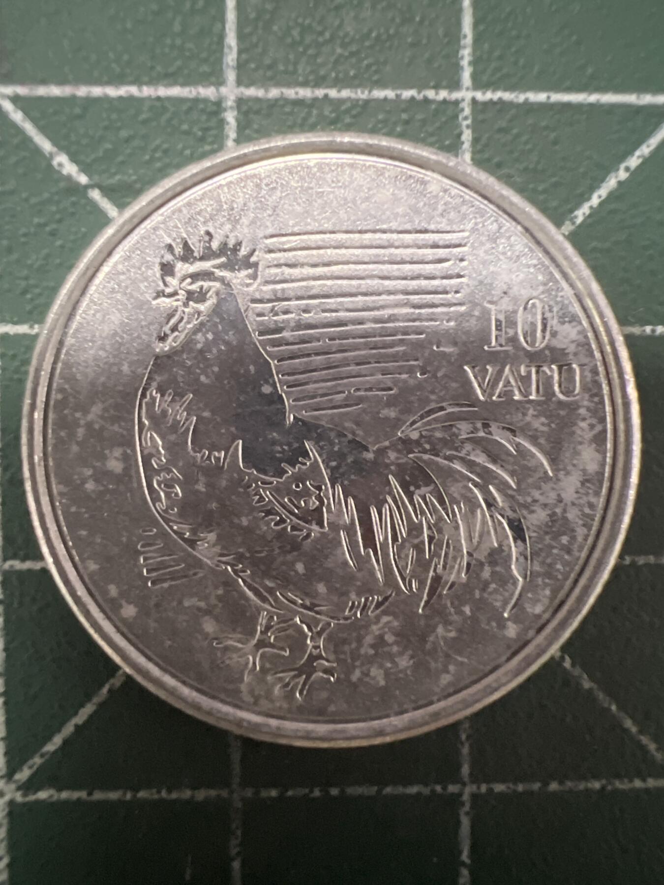 第626期 硬币专场 （无押金，捡漏，全场50包邮，偏远地区除外，接收代拍业务） 瓦努阿图10瓦图