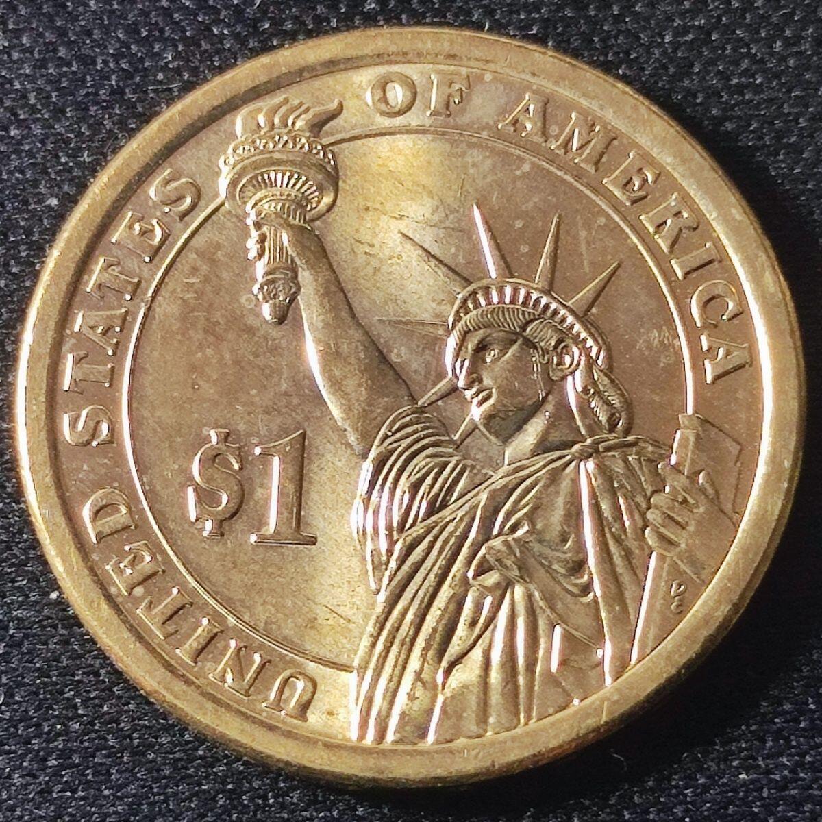 美国硬币1 自由女神总统纪念币美洲外国钱币随机发货