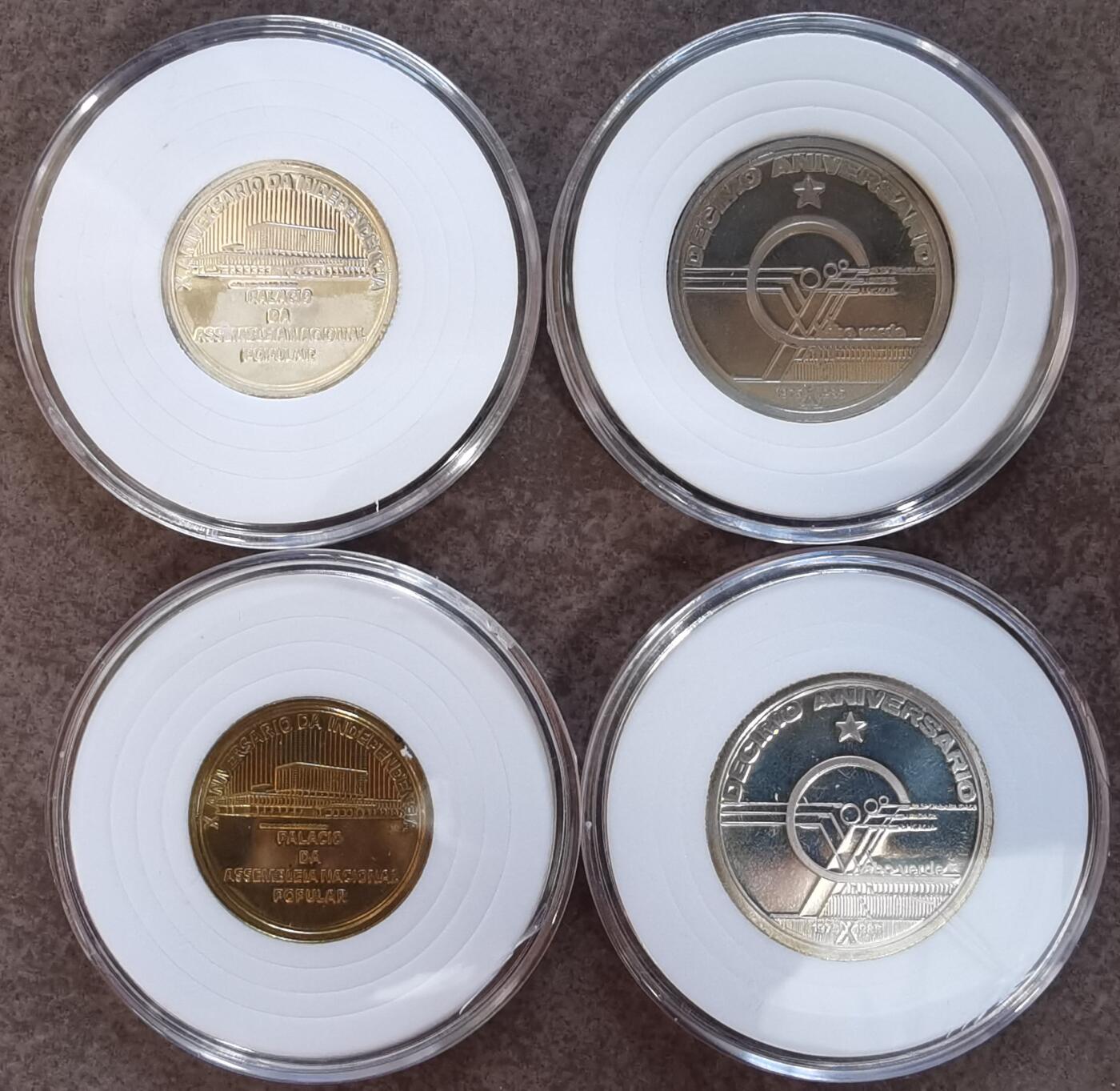 佛得角1985年精制套币2套 Proof set
