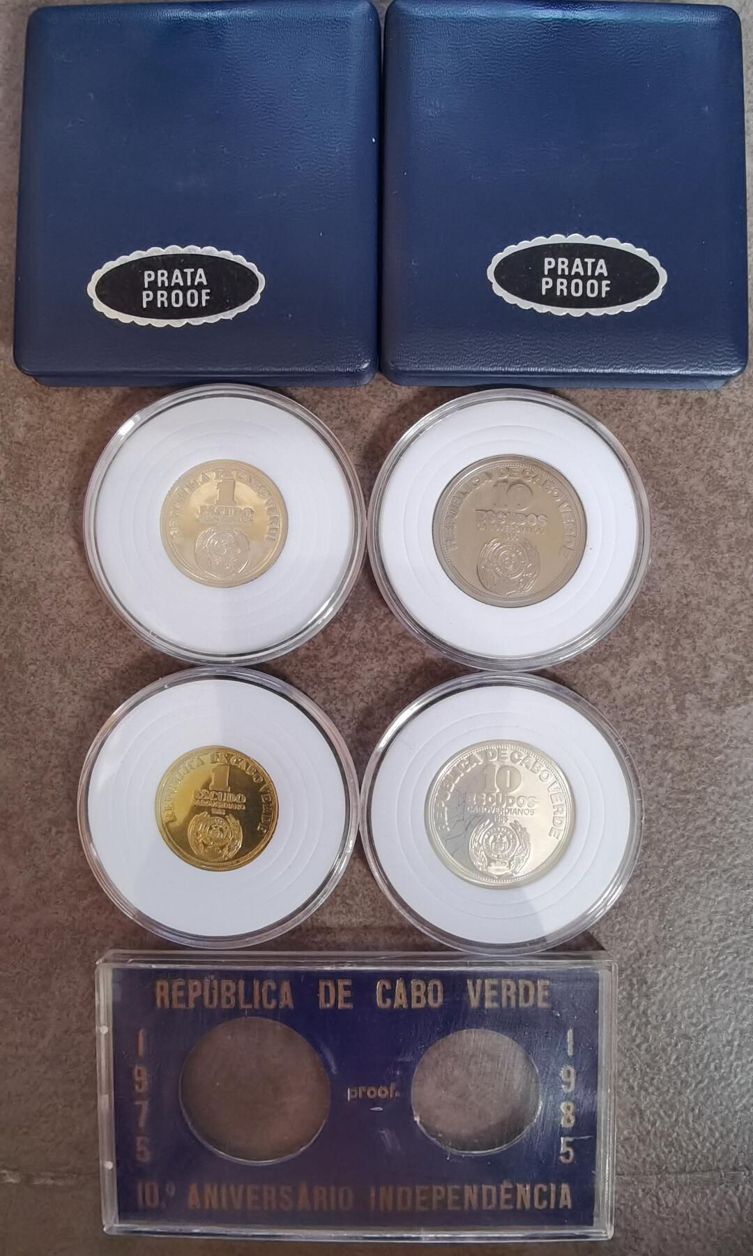 佛得角1985年精制套币2套 Proof set