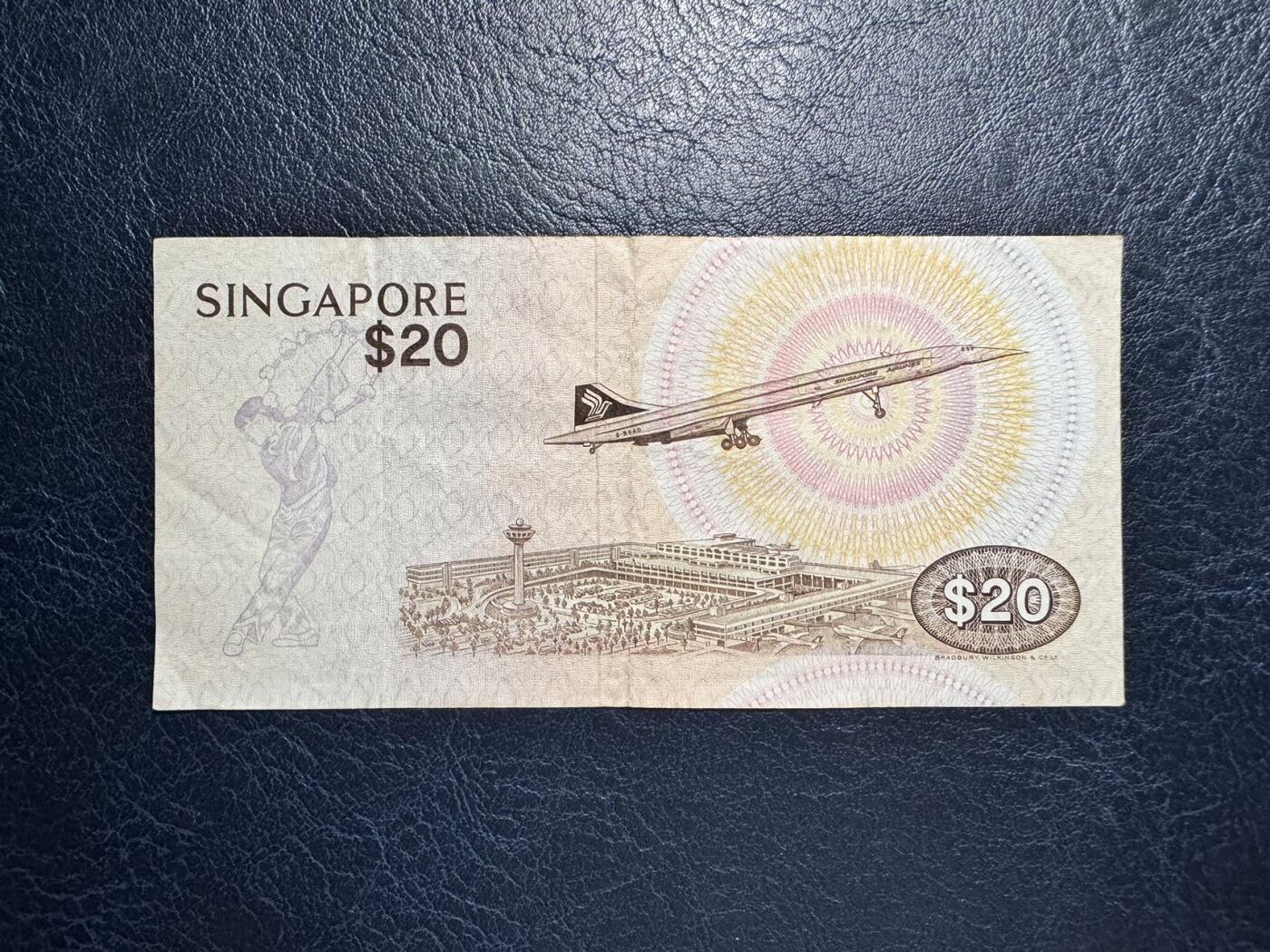 收藏联盟Quantum Auction 第353期拍卖  新加坡1976-79年20元 非全新 品相如图