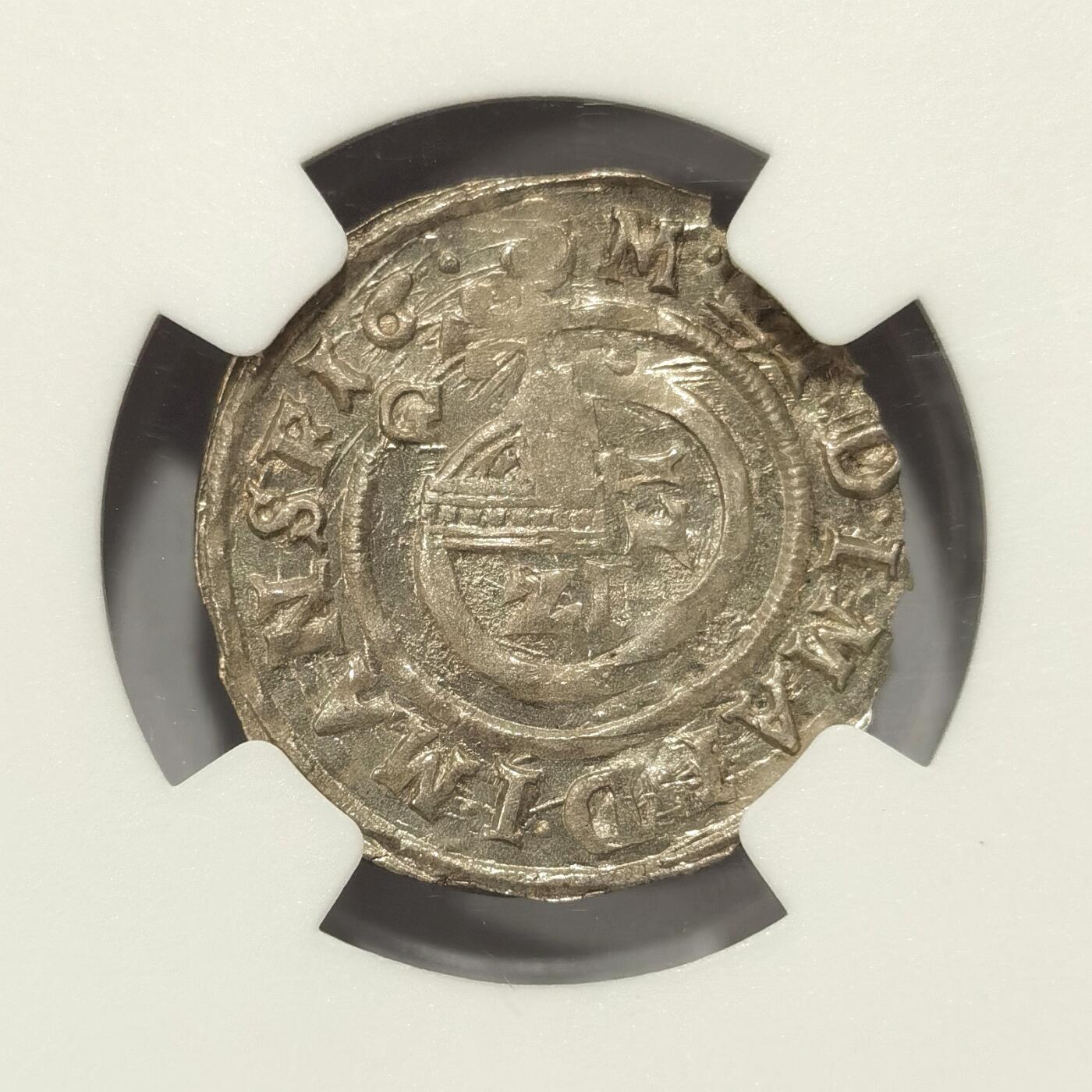 【麦稀奇世界钱币展】博洋堂“流萤染夏”六月精品专场暨第081期（全场包邮） NGC MS63 德国曼斯费尔德-博恩施泰特16XX年1/21泰勒银币