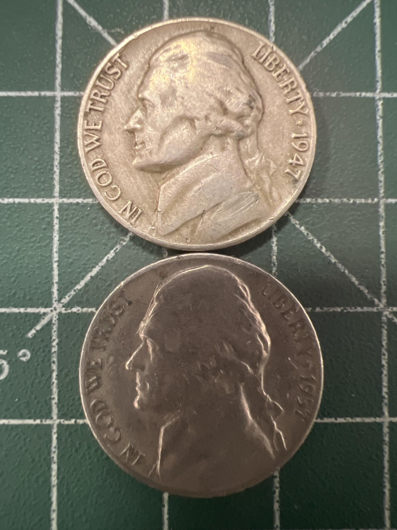 第626期 硬币专场 （无押金，捡漏，全场50包邮，偏远地区除外，接收代拍业务） 美五分两枚