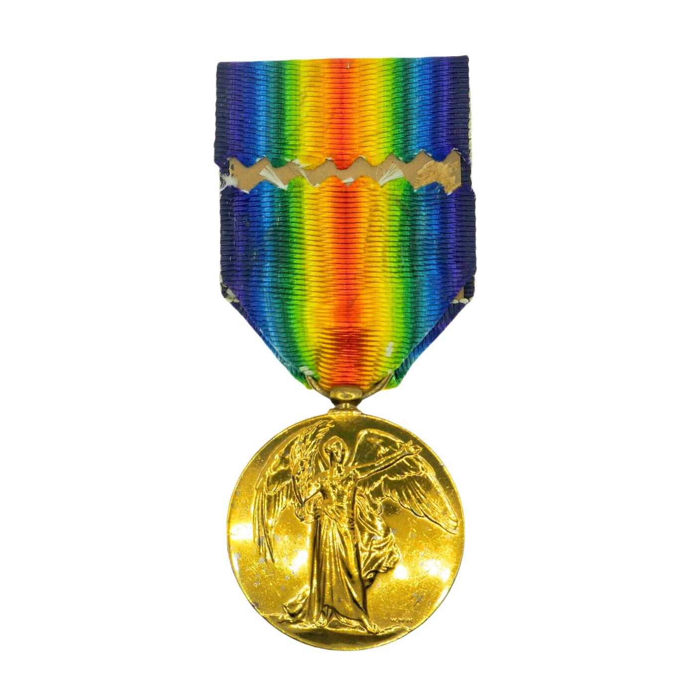 【麦稀奇世界钱币展】勋交所6月15日展会拍卖 南非一战胜利奖章，镀金完整