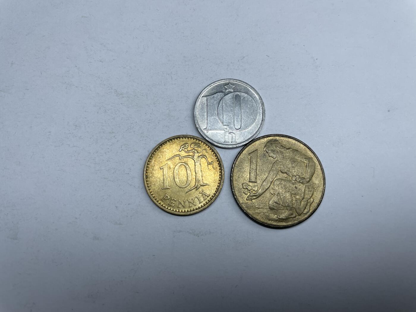 2024年集古藏今外币拍卖第九期-第3场—（总第83拍） 捷克斯洛伐克等3枚