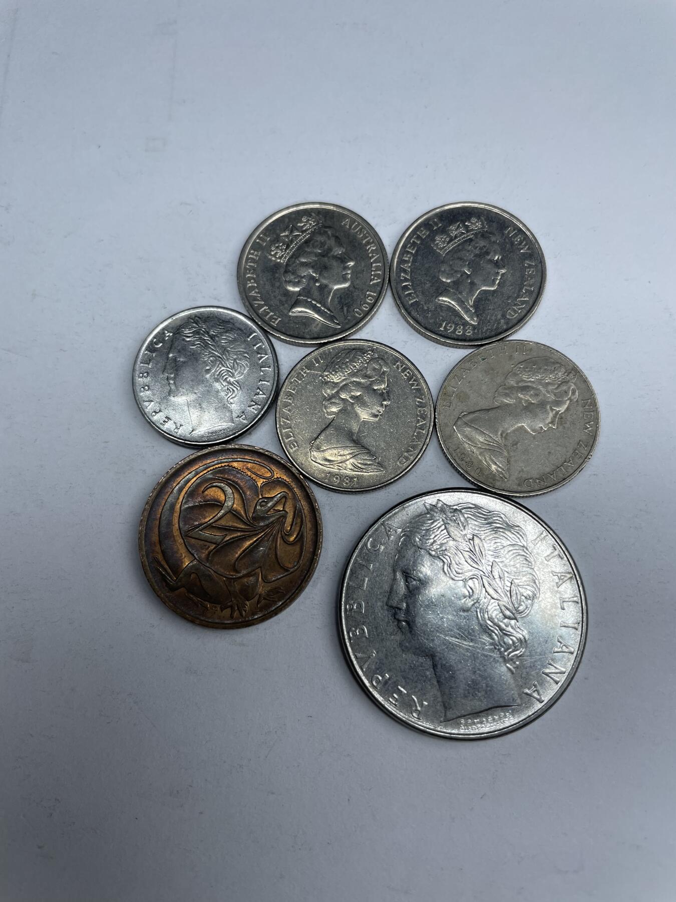 2024年集古藏今外币拍卖第九期-第3场—（总第83拍） 各国7枚