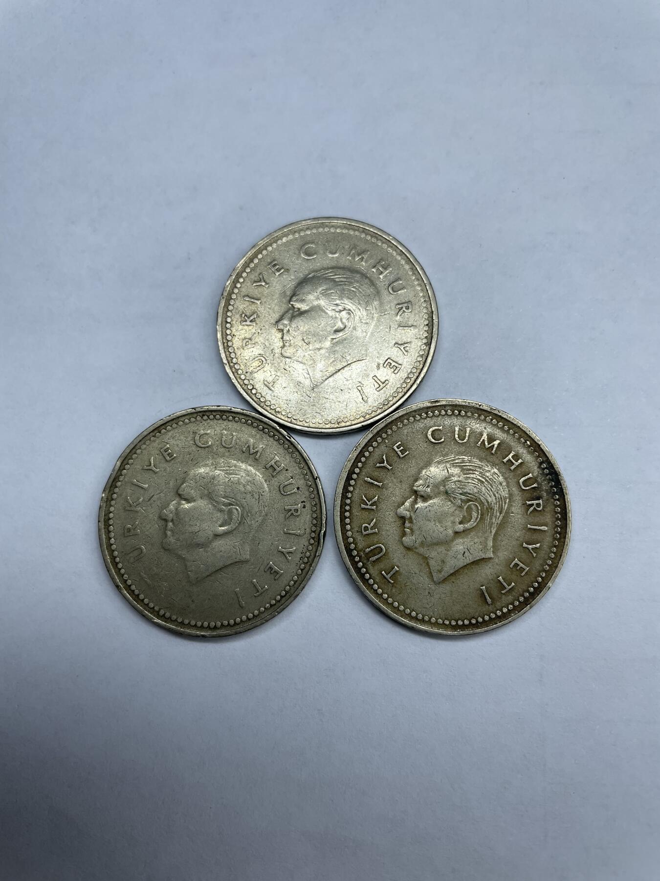 2024年集古藏今外币拍卖第九期-第3场—（总第83拍） 土耳其3枚