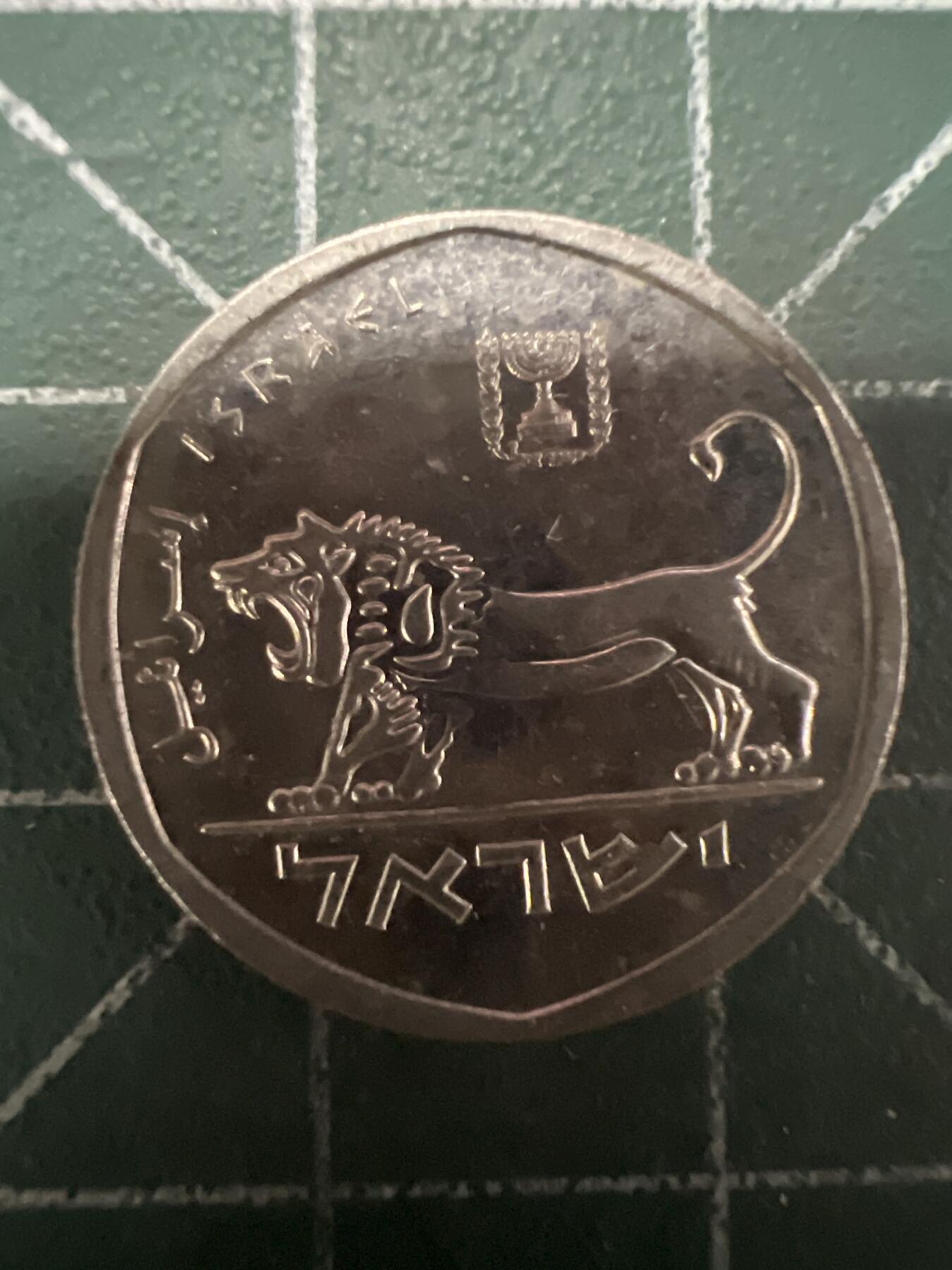第667期 硬币专场 （无押金，捡漏，全场50包邮，偏远地区除外，接收代拍业务，本店十天发一次货） 以色列小狮子