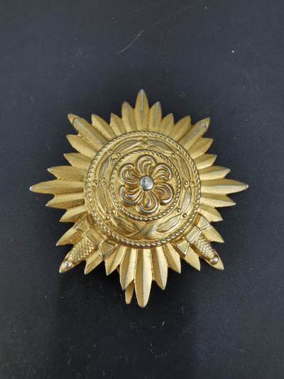 老王徽章第四十四期 - 德国WWII一级东线解放勋章   军事版   授予二战期间的俄罗斯伪军 带背杆100厂标