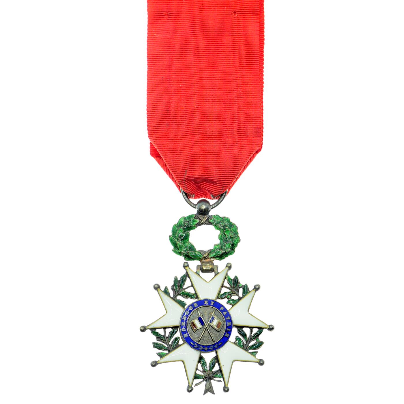 【麦稀奇世界钱币展】勋交所6月15日展会拍卖 法国骑士级荣誉军团，第三共和版，银质珐琅