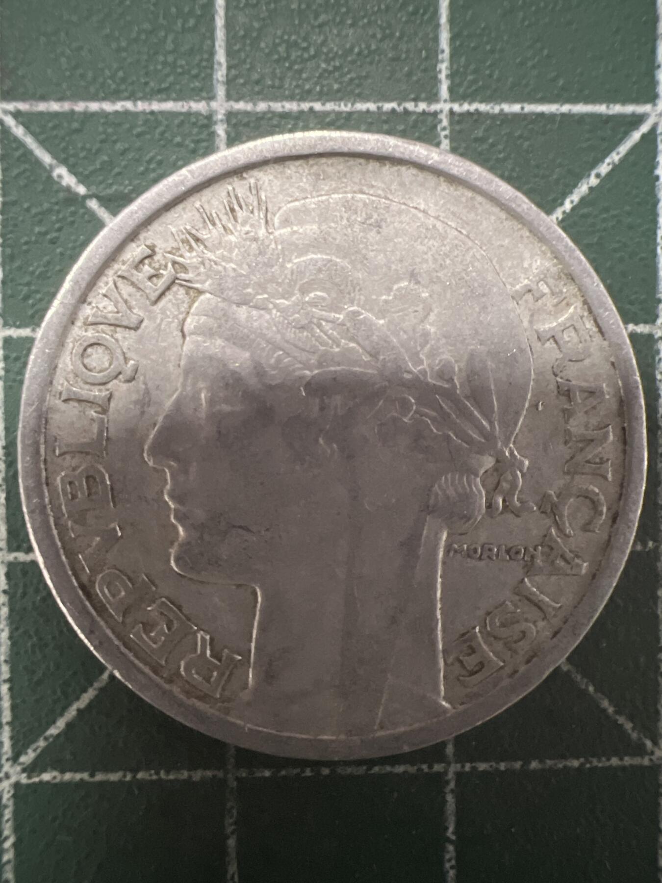 第628期 硬币专场 （无押金，捡漏，全场50包邮，偏远地区除外，接收代拍业务） 法国2法郎