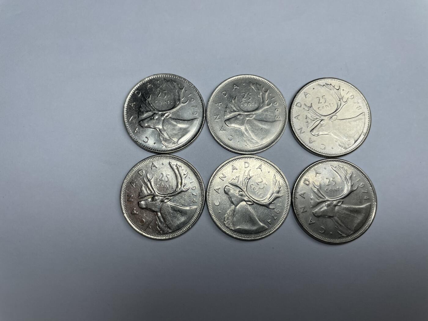 2024年集古藏今外币拍卖第九期-第2场—（总第82拍） 加拿大26分6枚