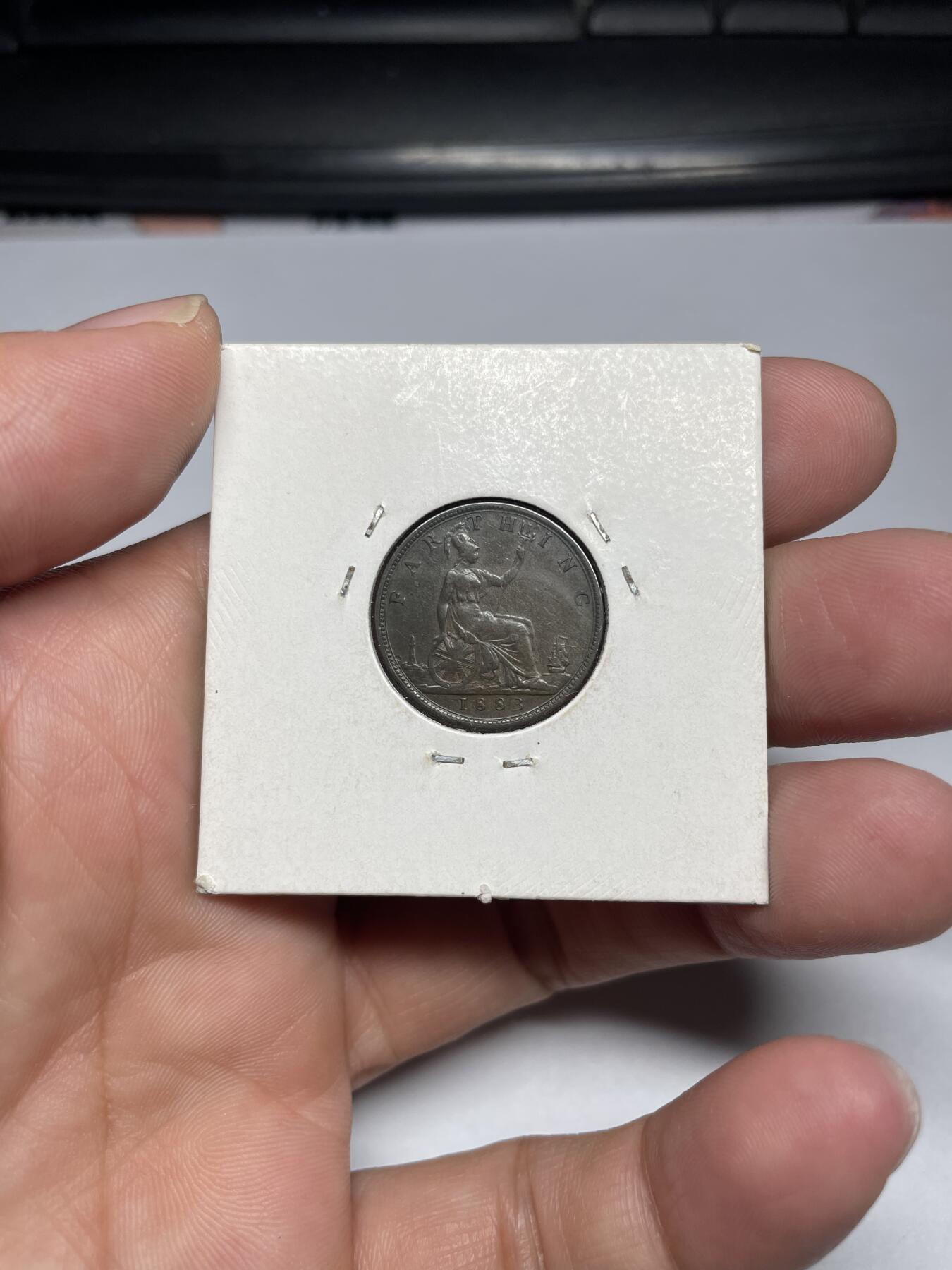 2024年集古藏今外币拍卖第九期-第2场—（总第82拍） 1883年英国一法新