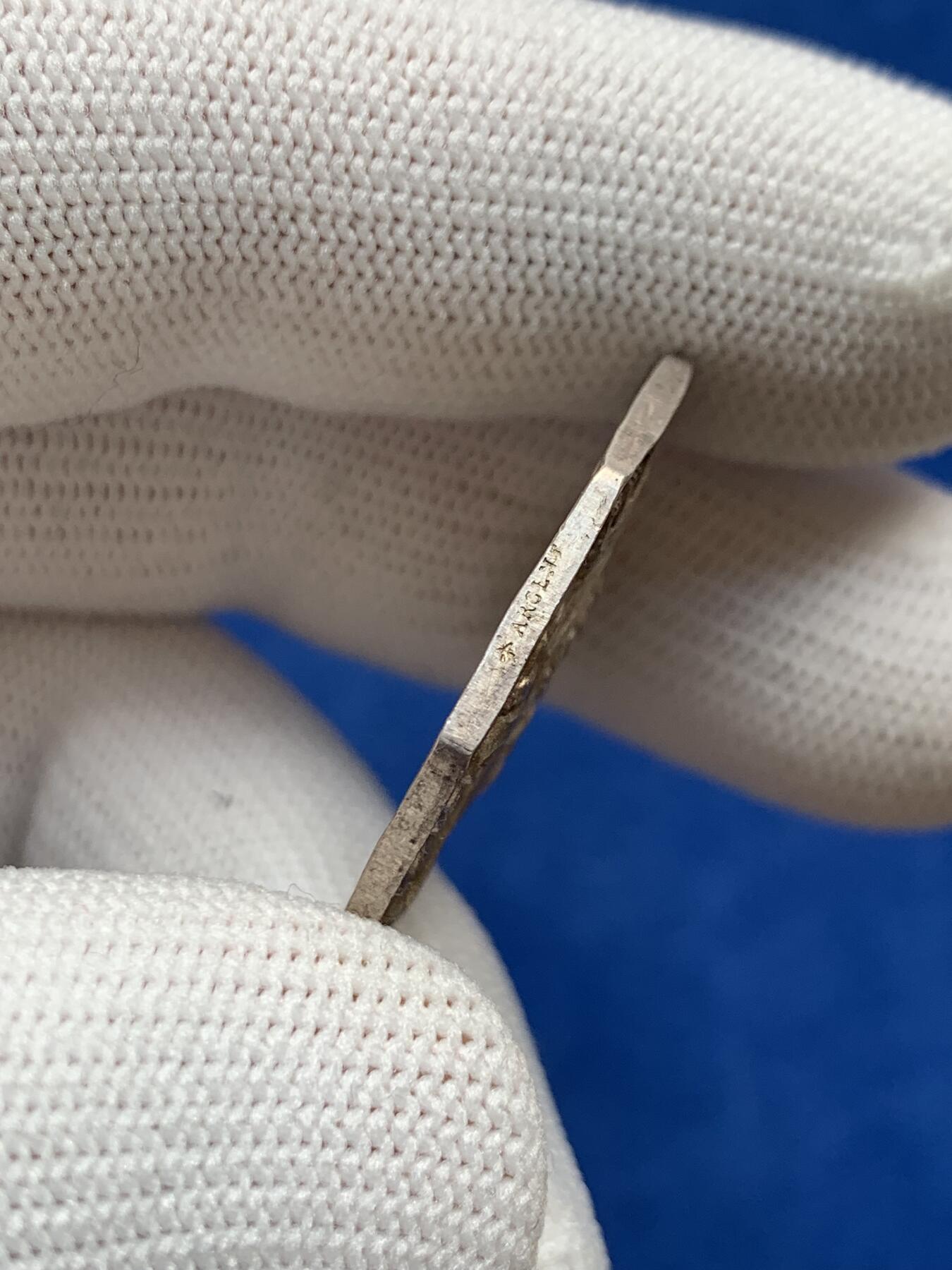 《竞宝斋》第281场- 周日，周一 ，周二3场连拍 （全场包邮） 1832年法国奥尔良卢瓦雷省投资储蓄银行八角银jeton，30.8mm，12.63克，蜜蜂+ARGENT边铭