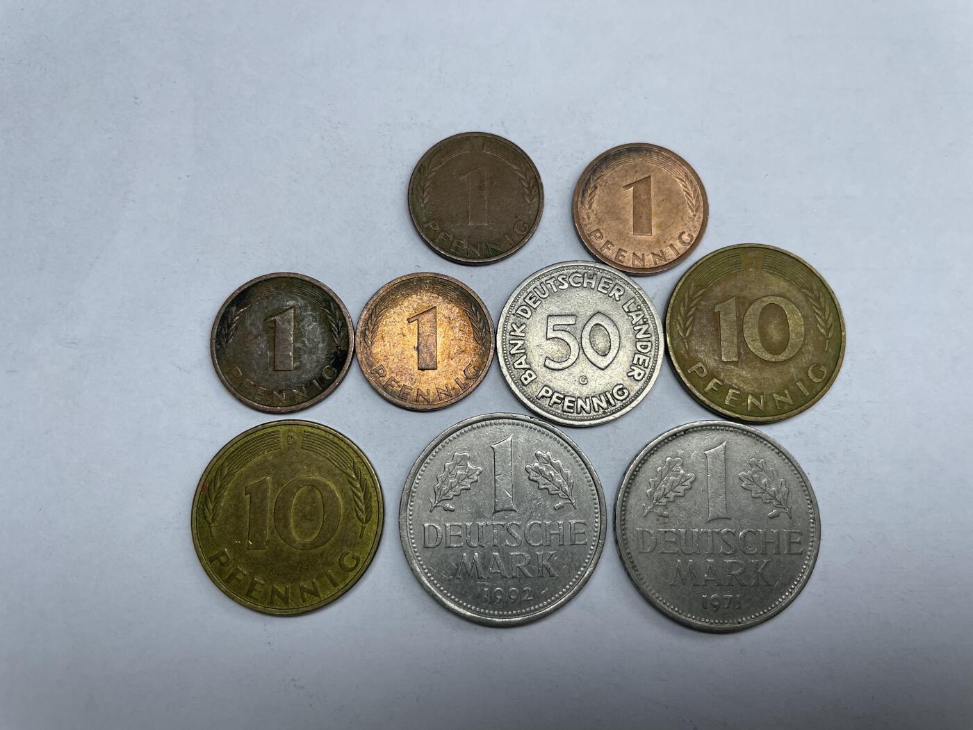 2024年集古藏今外币拍卖第九期-第3场—（总第83拍） 德国9枚