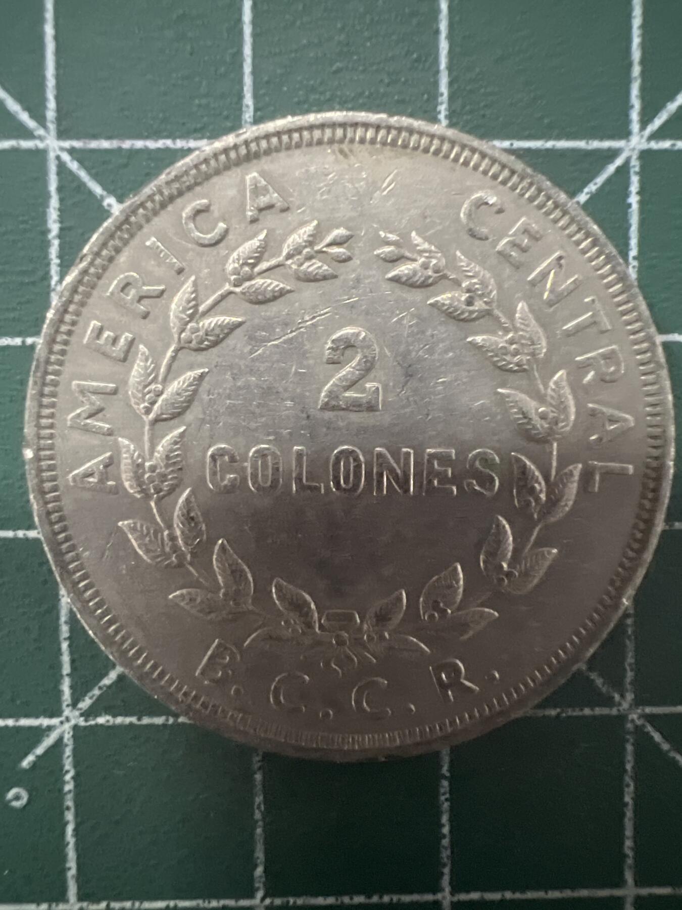 第628期 硬币专场 （无押金，捡漏，全场50包邮，偏远地区除外，接收代拍业务） 哥斯达黎加2克朗